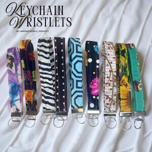 Handemade Keychain Wristlets